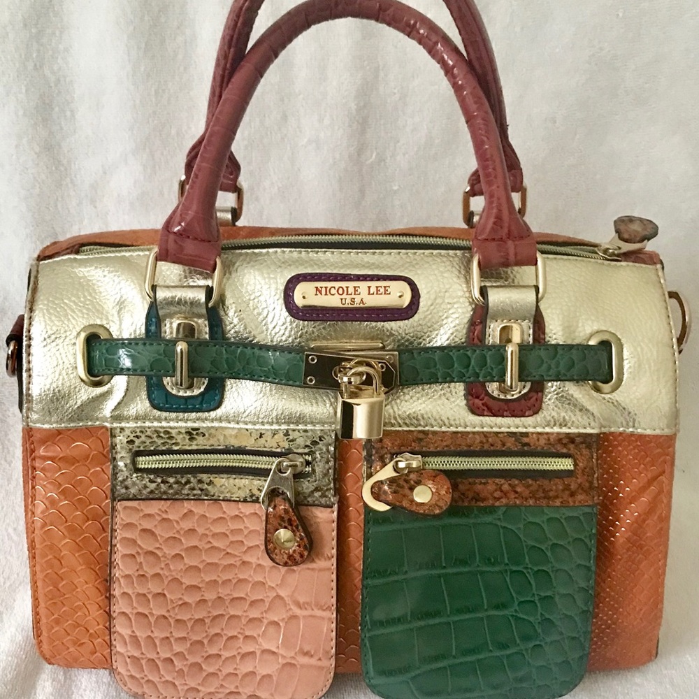 NICOLE LEE USA unique satchel